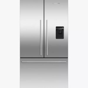 569L French Door Freestanding Fridge Freezer, Stainless Steel, Frost Free, E Energy Rating