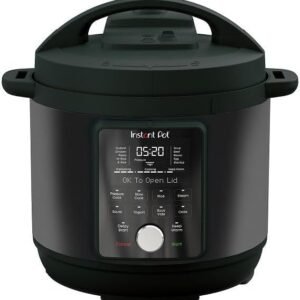 Instant Pot Duo Plus with WhisperQuiet Multi-Cooker 5.7L - Black, Electric Pressure Cooker, Slow Cooker